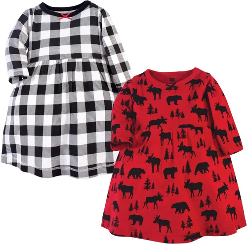 Vista 164 de Hudson Baby Vestidos de algodón para niña Bosque encantado