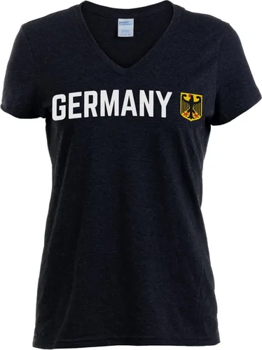 Vista 54 de Nations of the World - Camiseta con cuello en V para mujer