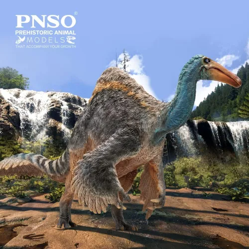Vista 2 de PNSO Modelos de dinosaurios prehistóricos (64 Jacques The Deinocheirus)