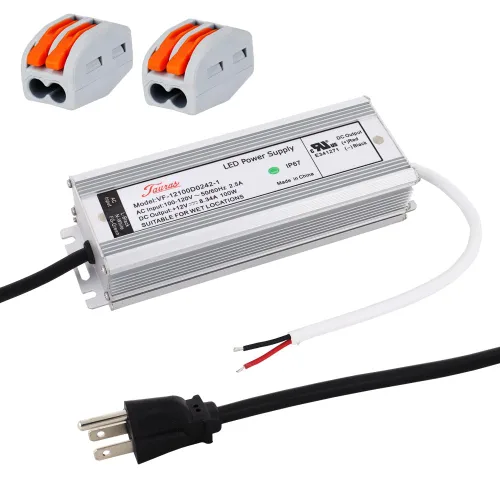 Vista 7 de UL Reconocido 12V LED Driver 60W IP67 impermeable AC DC adaptador 12V 5A fuente de alimentación 120V a 12 voltios transformador de bajo voltaje