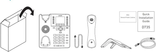 Vista 7 de Snom Tecnología D717 Snom D717 Sip Phone 3.2 Lcd 4 Sip