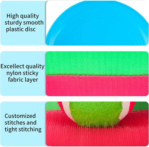 Vista 7 de Juguetes de pelota para lanzar y atrapar para niños de 4 a 8 años, versión mejorada de lanzamiento de pelota para niños y niñas, regalos