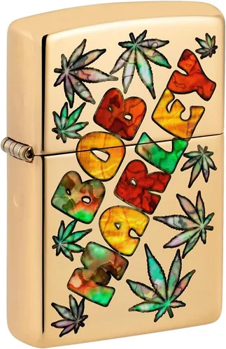 Vista 7 de Zippo Bob Marley Encendedores Azul real mate