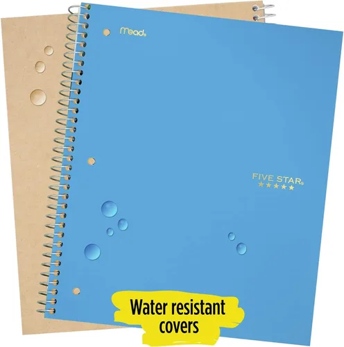 Vista 5 de Cuaderno de espiral Five Star, Trend Paquete de 6