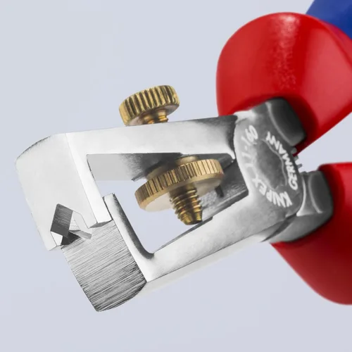 Vista 4 de KNIPEX Herramientas - Pelacables tipo extremo, cromo, multicomponente (1105160), 6.25