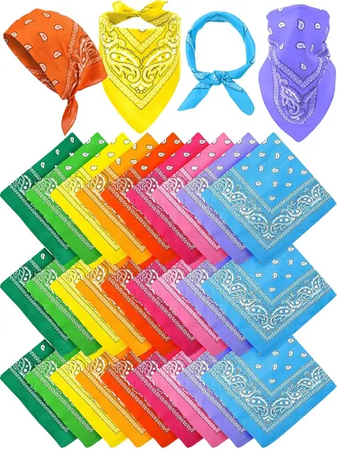Vista 20 de Unittype 36 bandanas de cachemira 1