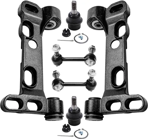 Vista 11 de Detroit Axle - Kit de brazos de control delantero para Chevy Silverado 1500 GMC Sierra 1500 GMC Sierra 1500 Avalanche Yukon Tahoe Escalade ESV EXT