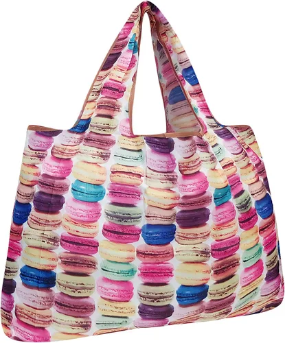 Vista 34 de allydrew Large Foldable Tote Nylon Reusable Grocery Bags