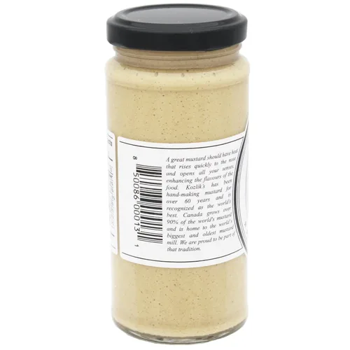 Vista 3 de Mostaza de rábano picante de Kozlik, 8.8 oz