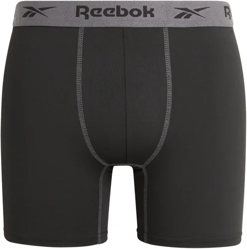 Vista 6 de Reebok Ropa interior para hombre - Calzoncillos tipo bóxer Performance (paquete de 3)