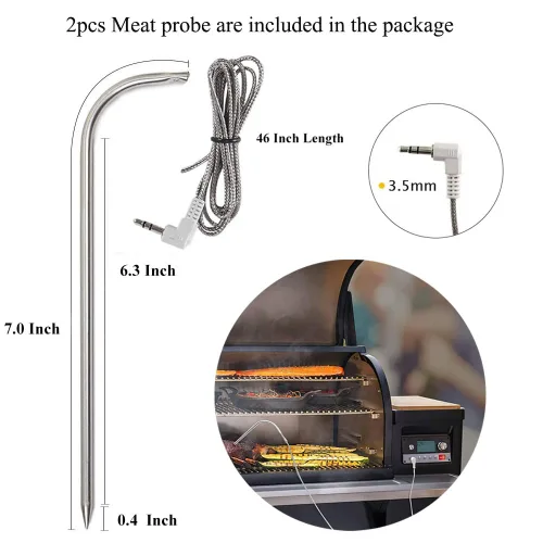 Vista 5 de Kit de termostato digital de repuesto para parrillas de pellets Traeger, controlador Traeger Pro, piezas de repuesto de panel de control
