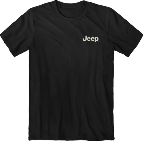 Vista 2 de Jeep unisex-adult mens Jeep Short Sleeve Semi-fitted T-shirt