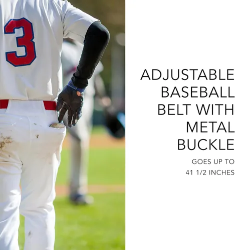 Vista 4 de Augusta Sportswear Elastic Baseball Belt