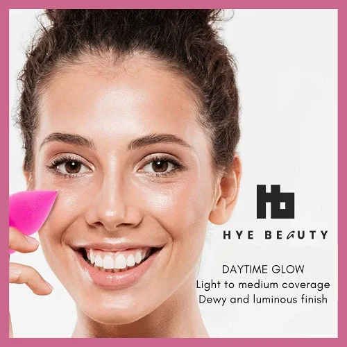 Vista 5 de Esponja de maquillaje, juego de 2 licuadoras de belleza, impecable para aplicación de crema, base líquida y polvo