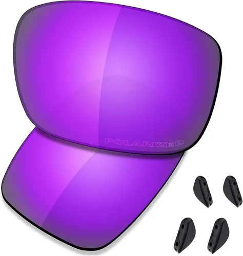 Vista 20 de SAUCER Lentes y almohadillas de nariz de repuesto prémium para Oakley Drop Point OO9367 Protección UV400, antiarañazos, ajuste preciso polarizado