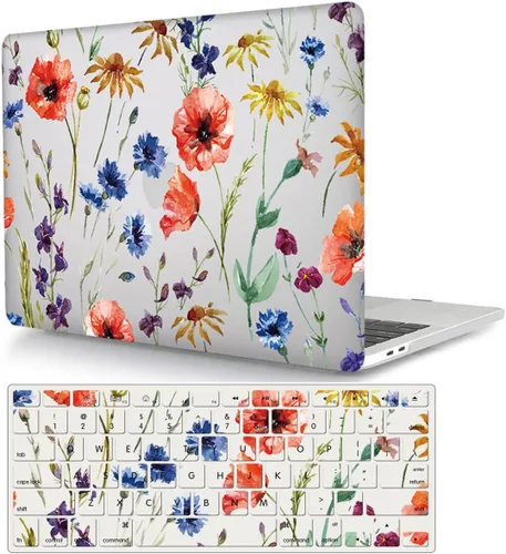 Vista 16 de Funda compatible con MacBook Pro de 13 pulgadas con CD-ROM (Modelo: A1278, versión antigua 2012 2011 2010 2009 2008), carcasa rígida de plástico Cara