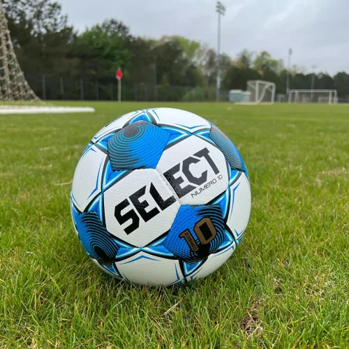 Vista 4 de SELECT Balón de fútbol número 10 Blanco/Azul/Negro V25 - 1-Ball