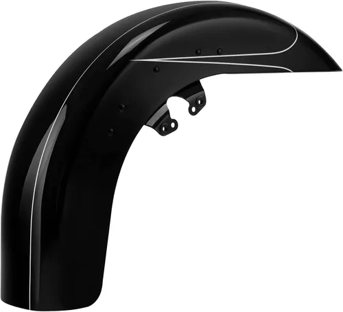 Vista 148 de HR3 Guardabarros delantero de whisky ámbar a juego compatible con Street Glide FLHX 2014 y Road Glide FLTRX 2016 (reemplazo para OEM)