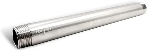 Vista 12 de Accesorios de tubería, 1/2 NPT pezón, acero inoxidable 304, 2