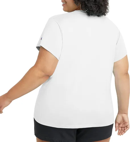Vista 2 de Champion Women's Plus Size Classic Tee, Fashion (Retired Colors)
