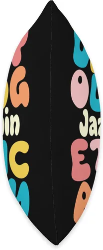 Vista 2 de Jazmin Personalized Name Groovy Unapologetically Jazmin Throw Pillow