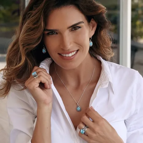 Vista 4 de JEAN RACHEL JEWELRY Anillo de plata de ley 925, diseño vintage con circonita cúbica en forma de cojín, hipoalergénico, sin plomo ni níquel, anillos