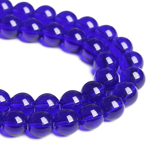 Vista 37 de 60 cuentas sueltas de piedra natural de turquesa africana de 0.236 pulgadas (6 mm) para hacer joyas, pulseras de bricolaje