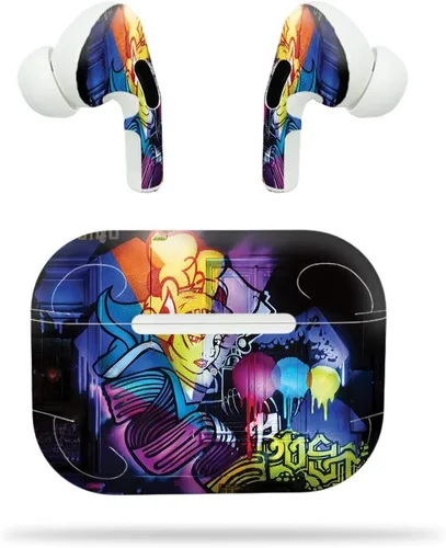 Vista 3 de MightySkins - Compatible con Apple Airpods Pro – Estrella del ejército Funda protectora de vinilo duradera y única Fácil de aplicar, quitar