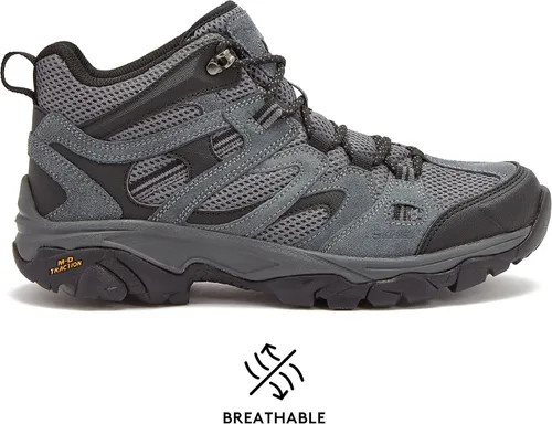 Vista 2 de HI-TEC Ravus Mid - Botas de senderismo para hombre, ligeras, transpirables, para exteriores