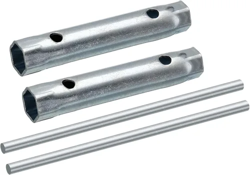 Vista 8 de uxcell Llave de bujía de encendido de 0.315-0.394 in, llave hexagonal de doble extremo, 2 piezas