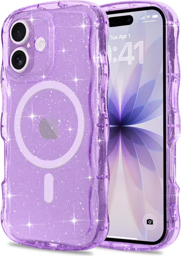 Vista 183 de Pepmune Funda magnética para iPhone 17 Pro Max, color rosa