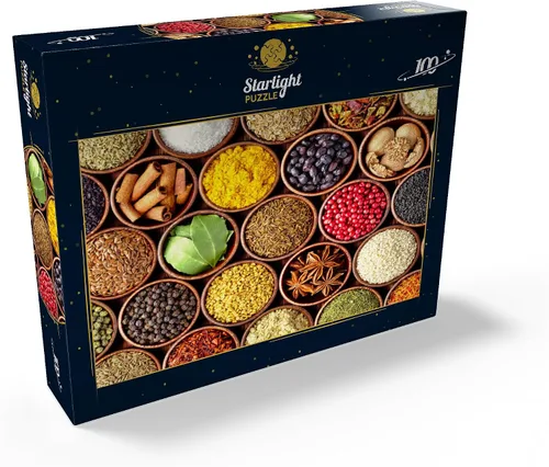 Vista 2 de MyPuzzle Spices in Round Bowls - Rompecabezas de 100 piezas prémium para adultos
