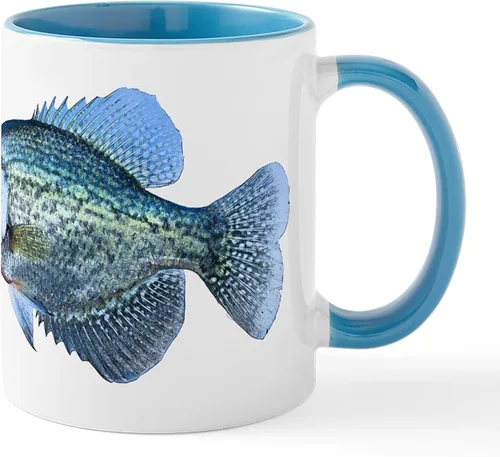 Vista 32 de CafePress Bigmouth Flathead - Taza de café de cerámica (11.0 fl oz)