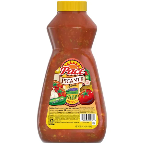 Vista 14 de Pace Salsa Picante Mediana, Tarro de 16 oz (paquete de 12)
