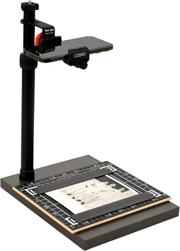 Vista 3 de Mini 100, para digitalizar imágenes, documentos, cheques (para depósito), joyas y coleccionables con su teléfono inteligente, fabricado