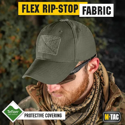 Vista 3 de M-Tac Sombrero de operador, gorra de béisbol táctica, sombrero de parche de estilo militar para hombres y mujeres