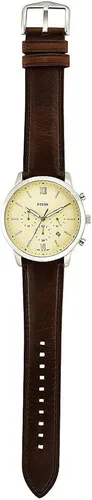 Vista 13 de Fossil Men's Neutra Stainless Steel and Leather Quartz Chronograph Watch