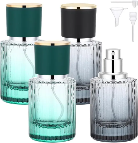Vista 7 de Segbeauty Botellas de perfume de vidrio de 1 oz vacías, 2 piezas, botellas de perfume de viaje rellenables, botella de viaje de colonia de 1.0 fl