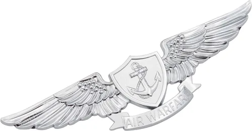 Vista 18 de Emblema de metal de la tripulación de la Fuerza Aérea