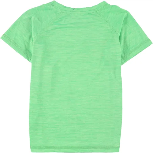 Vista 2 de Reebok Camiseta gráfica de tinte espacial Lit para niños, verde, 4, Verde
