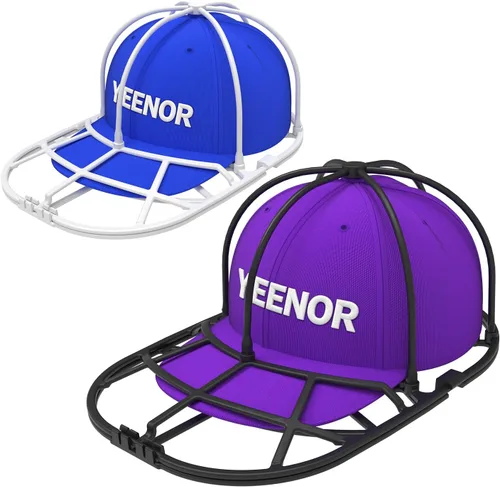 Vista 10 de Jaula Lavadora de Sombreros para Máquina Lavadora - Estante Limpiador de Gorras de Béisbol, Lavado de Gorras, Apto para Lavavajillas, Perfecto