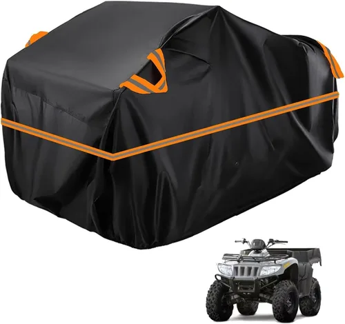 Vista 139 de Cubierta para ATV impermeable compatible con Arctic Cat H1 EFI TRV Cruiser 4x4 2011, cubierta de 210D para vehículos de 4 ruedas, cubierta para quad