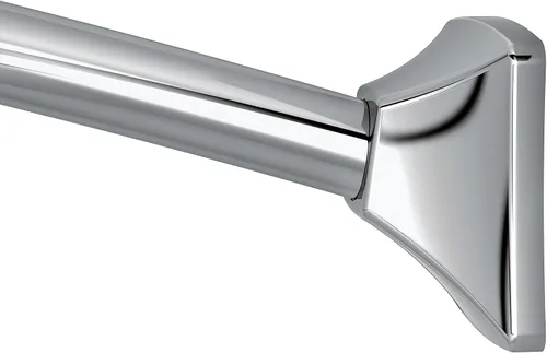 Vista 9 de Moen CSR2164BG - Barra curva para cortina de ducha de 72 pulgadas, montaje permanente ajustable, dorado cepillado Oro cepillado