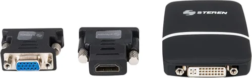 Vista 2 de STEREN Adaptador USB a HDMI/VGA/DVI