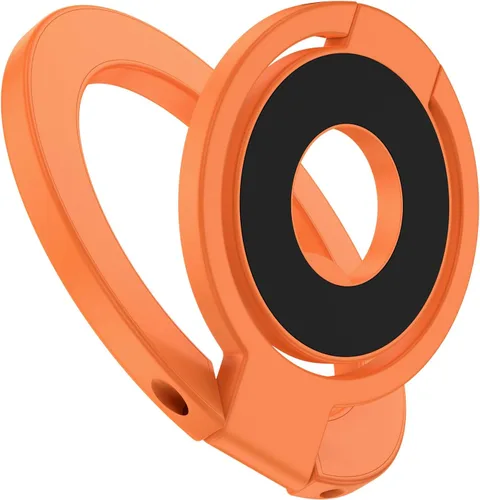 Vista 9 de Agarre magnético para teléfono, soporte plegable MagSafe para teléfono celular, soporte de anillo magnético de dos caras para Samsung Galaxy S26 S25