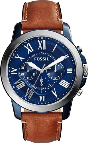 Vista 9 de Fossil Men's Watch, Grant Quartz Stainless Steel Chronograph Watch for Men