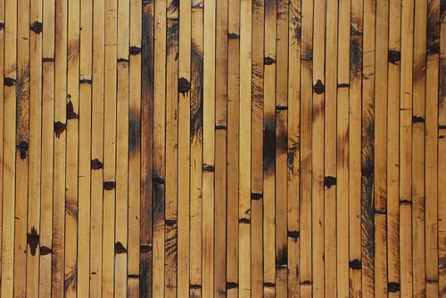 Vista 4 de Paneles de bambú natural – Paneles de revestimiento de pared flexibles para decoración de sala de estar, azulejos de techo y cocinas al aire libre