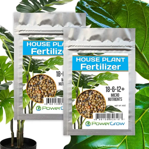 Vista 6 de PowerGrow - Fertilizante para plantas de interior – Fórmula completa de liberación lenta + micro nutrientes – Alimenta plantas de interior durante 8