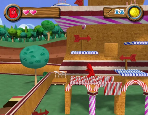 Vista 8 de Gummy Bears Magical Medallion - Nintendo Wii