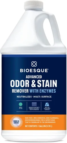 Vista 8 de Bioesque Advanced Eliminador de olores y manchas con enzimas, 32 onzas líquidas (paquete de 1)